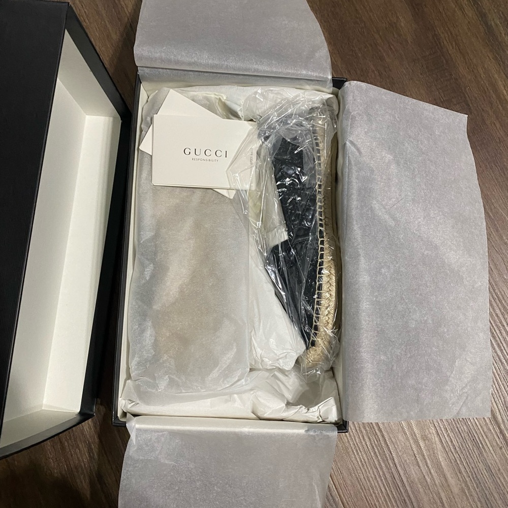 Gucci Microguccissima Leather Espadrille - Picture 3 of 7